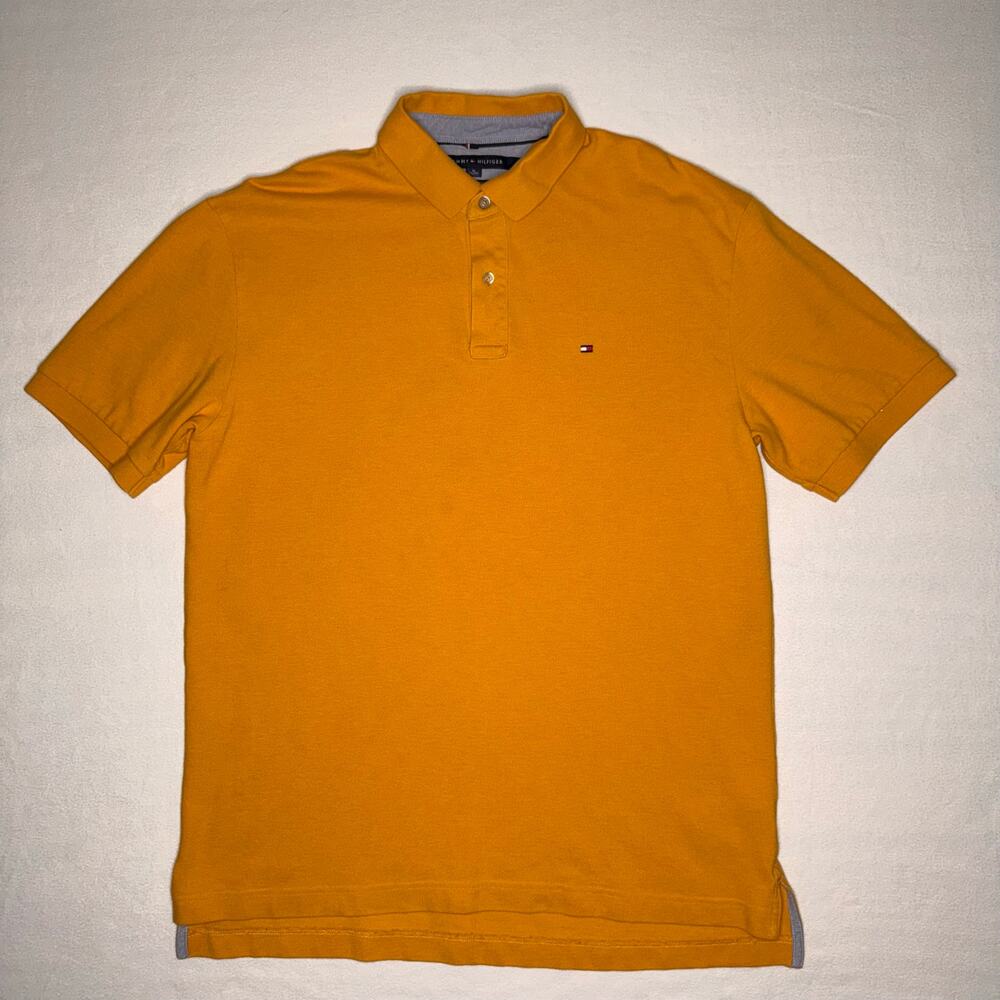 Tommy H. Orange Classic Fit Polo Shirt